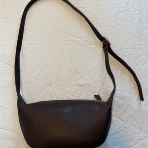 Madewell Dark Brown Crossbody Bag